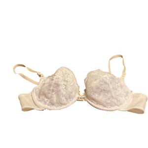 Elegant White Lace Bra